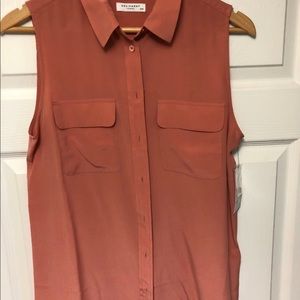 Equipment silk blouse